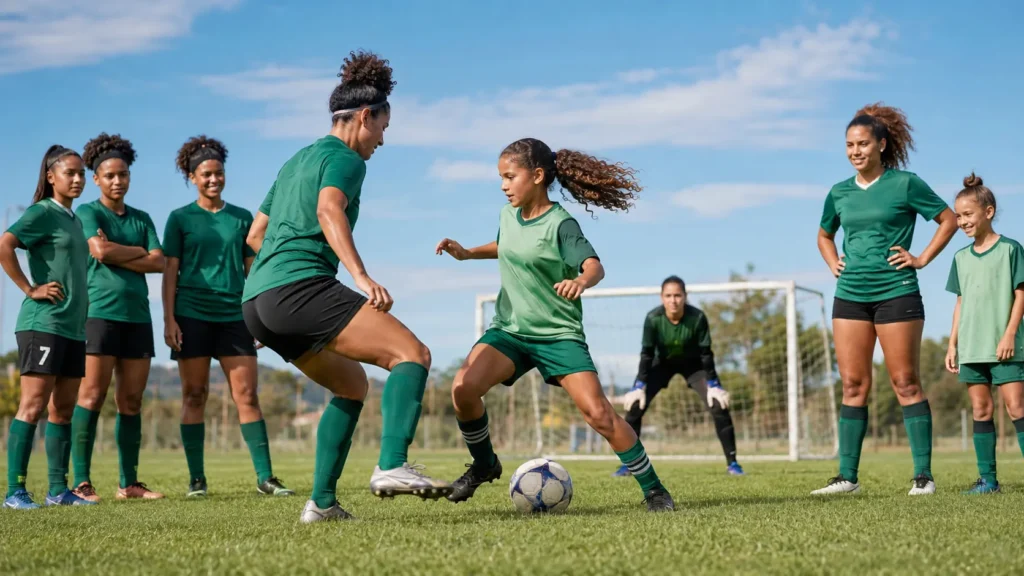 futebol feminino em goias - canal da bola